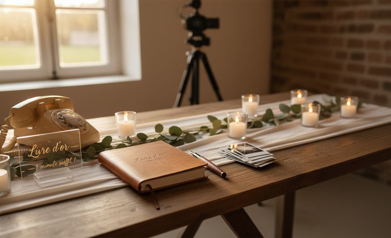 Livre d'or vidéo, audio ou papier : lequel choisir pour votre mariage ?