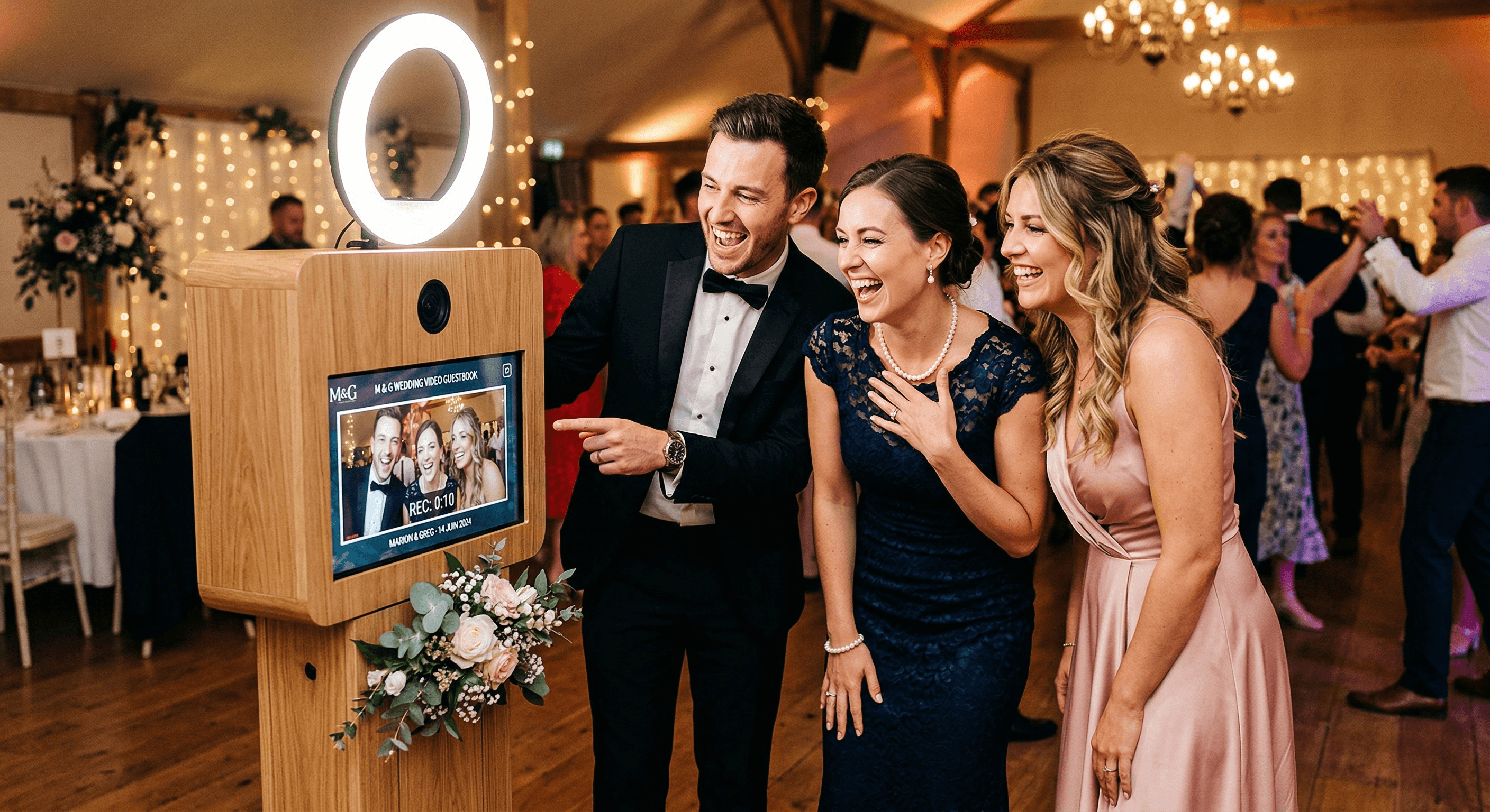 Utilisation conviviale et spontanée du vidéobooth Chronobooth