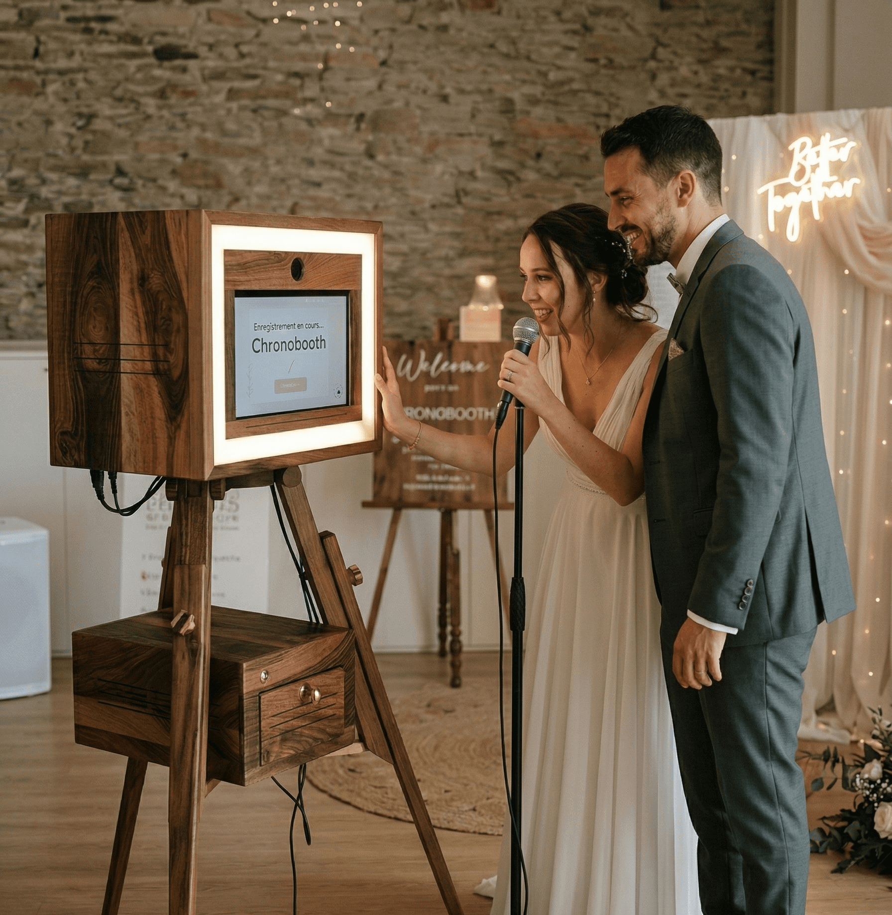 Photo Chronobooth en mariage