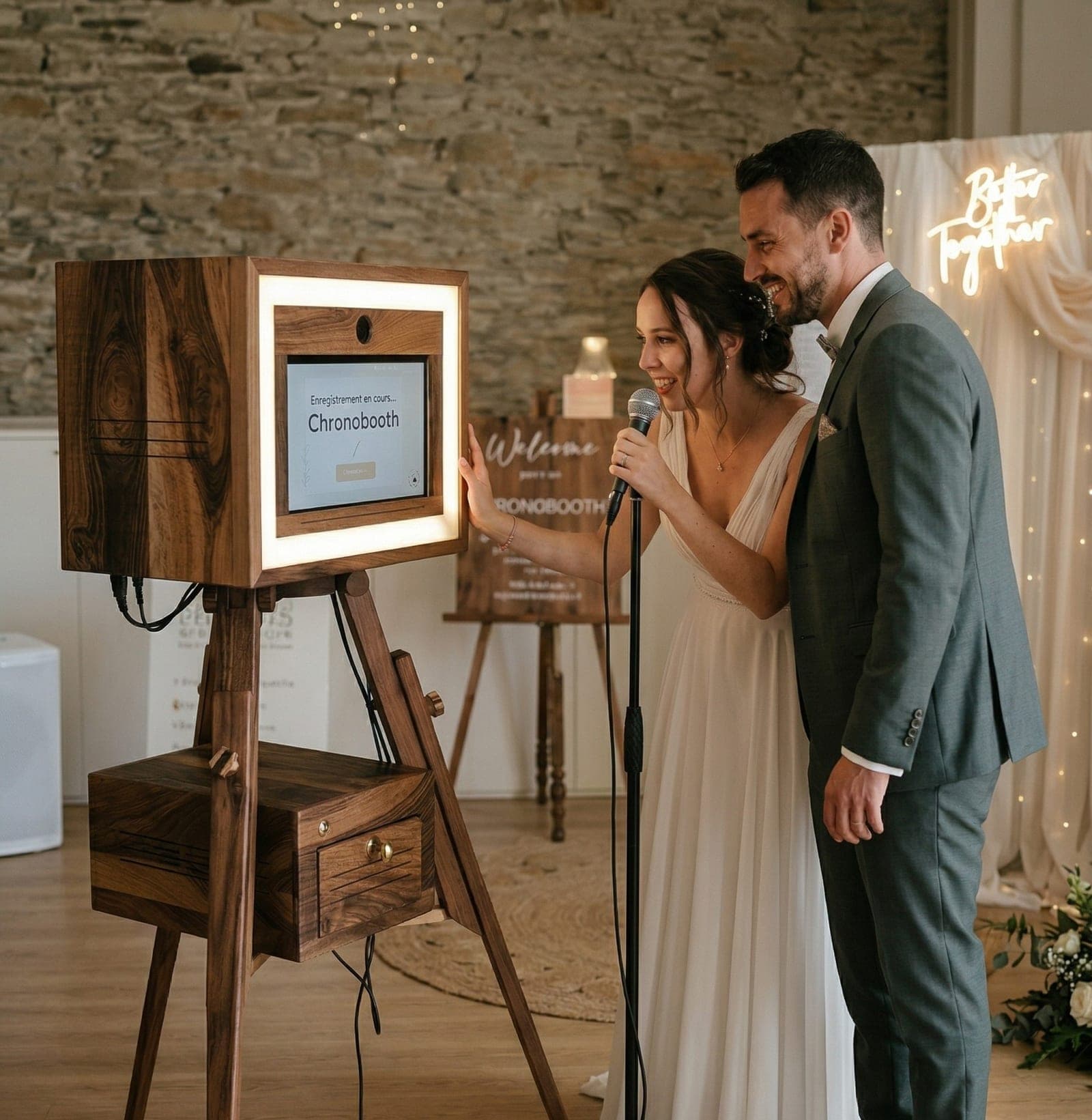 Photo Chronobooth en mariage
